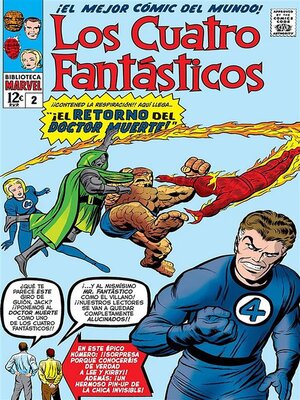 cover image of Biblioteca Marvel Los cuatro fantásticos 2